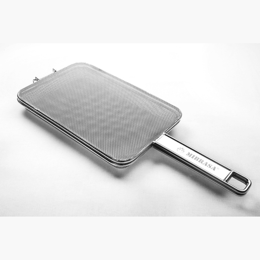 Grille à mailles double.