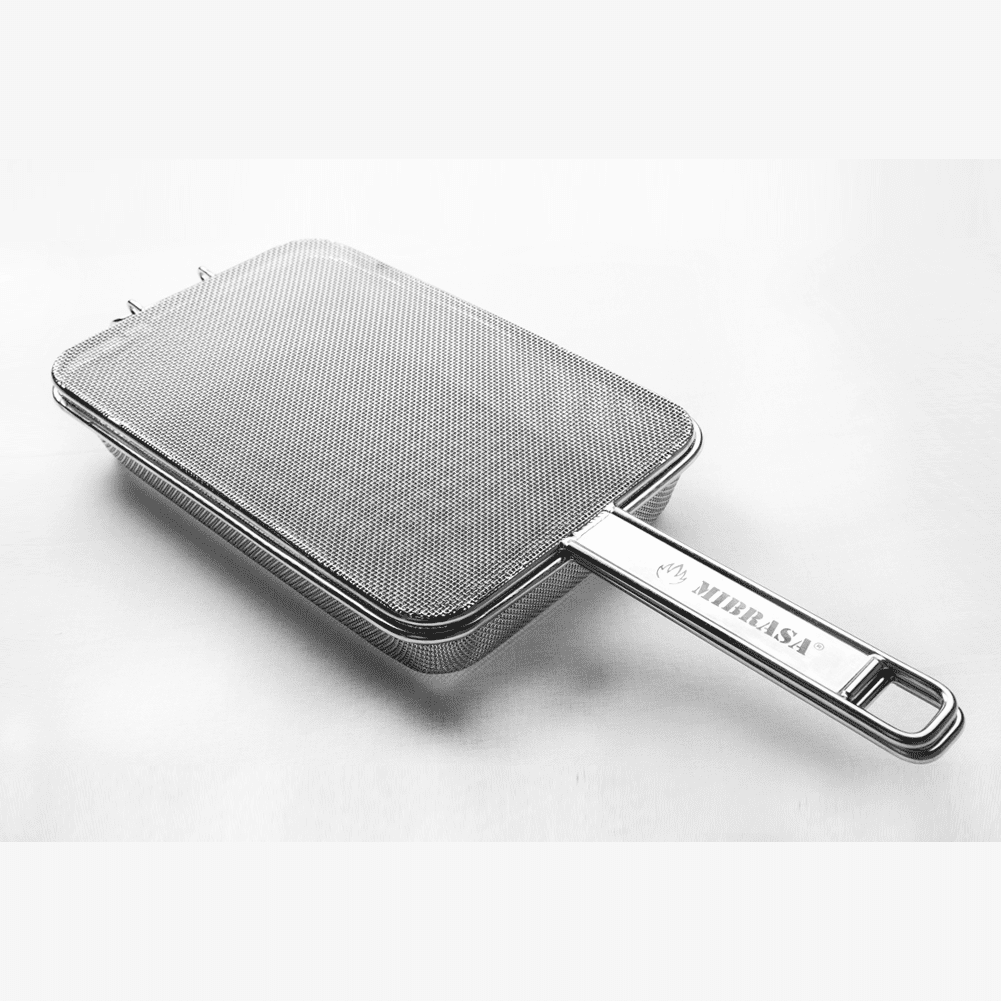 Grille à mailles double.